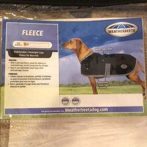 Fleece jacket for Large Dog
